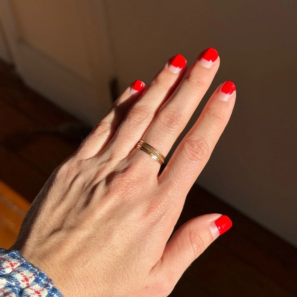 Catbird 14k Gold Stacking Rings - Picture 2 of 3